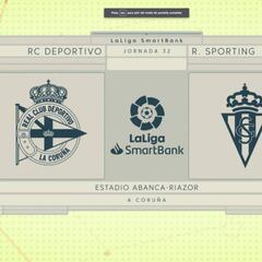 Resumen del Deportivo vs Sporting de LaLiga SmartBank