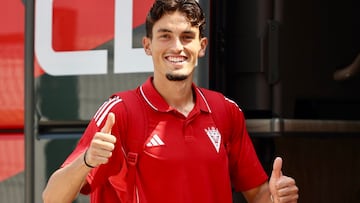 Isma Barea, centrocampista del Mirandés.