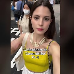 La sorpresa de una tiktoker en Corea del Sur: “Me han reñido por no pulsar un botón”