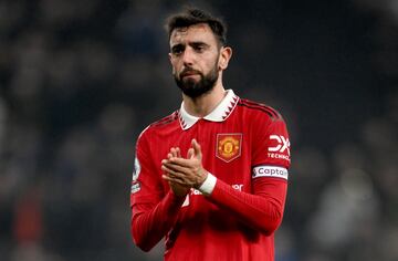 Bruno Fernandes has often worn the captain's armband in Harry Maguire's absence.