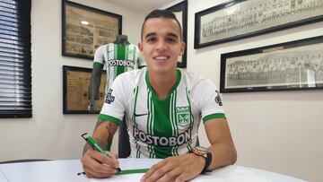 Atl&eacute;tico Nacional present&oacute; a Jonathan Marulanda