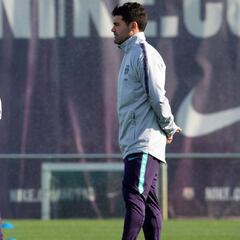 Valverde descartó a Dembélé tras un entrenamiento "bestial"