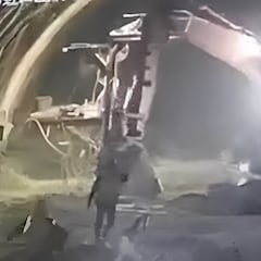 Pánico en China ante el colapso de una superestructura a mitad de construcción: los trabajadores huyeron precipitadamente