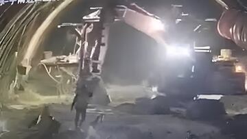 Pánico en China ante el colapso de una superestructura a mitad de construcción: los trabajadores huyeron precipitadamente