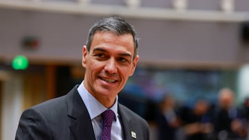Spain's Prime Minister Pedro Sanchez attends a European Union leaders' summit in Brussels, Belgium, December 18, 2025. REUTERS/Stephanie Lecocq