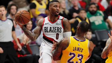 Damian Lillard sale en defensa de los Lakers de LeBron por críticas del título de la ‘burbuja’ en 2020
