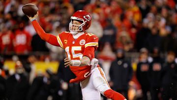 The Kansas City Chiefs win the AFC Championship 23-20 with a late field goal against the Cincinnati Bengals. They play the Eagles in the Super Bowl.