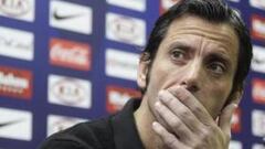 Quique Sánchez Flores: "Lo que tenga que venir vendrá, no tenemos prisa"