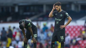 Bruno Valdez y Santiago Naveda, descartados para el América vs León