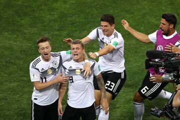 Kroos le dio la victoria a Alemania al marcar el 2-1.