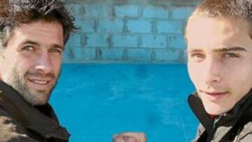 <b>REENCUENTRO. </b>César Arzo y Marco Ruben llegaron al Recre procedentes del Villarreal. Son dos ejemplos de las buenas relaciones existentes entre ambas entidades. Pero hoy no habrá amigos. Los locales no están para regalos.