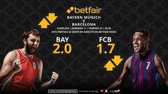 Bayern de Múnich vs. Barça Basket: horario, TV, pronósticos, estadísticas y clasificación