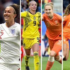 Las candidatas al Balón de oro del Mundial: Rapinoe, Martens...
