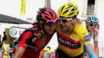 <b>PUEDE ESTAR ANTE SU ÚLTIMO TOUR</b> Es un campeón mundial que nunca esconde su facilidad por emocionarse. Llora de alegría a veces. Ayer, de tristeza junto a Santambrogio. A sus 32 años, éste puede ser su último Tour de Francia. Hoy volverá a vestir su arcoiris.