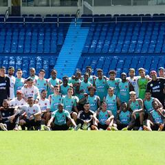 La Selección Colombia vio el eclipse en la concentración en Guarne