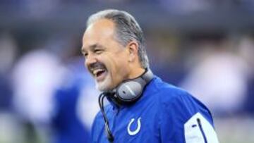 Chuck Pagano, feliz.