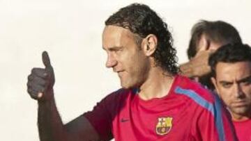 <b>JEFE. </b>Milito, un peso pesado en el vestuario.