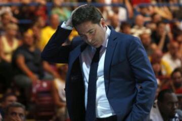 Xavi Pascual ras perder con el Real Madrid la segunda semifinal de la Final Four.