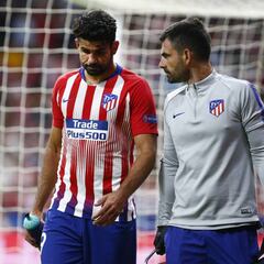 Las lesiones marcan esta etapa de Diego Costa en el Atlético