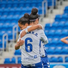 Manita y cuarto puesto del Tenerife