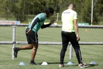 Nacional se prepara en Guarne para enfrentar en la última fecha de la Liga en Cúcuta.