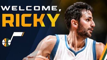 Ricky Rubio ya es nuevo jugador de los Utah Jazz.