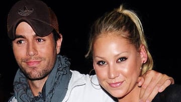 Enrique Iglesias y Anna Kournikova