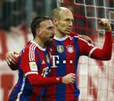 Robben y Ribery, pendientes para renovar por el Bayern