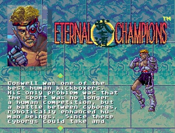 eternal champions sega mega drive