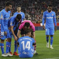 Marcos Llorente sufre una lesión en el glúteo: baja en Granada