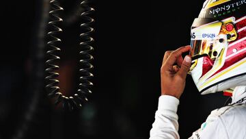 Hamilton en Sepang.