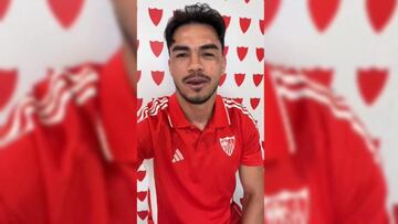 Gabriel Suazo habla por primera vez tras su llegada al Sevilla y deja este mensaje: “No hallo...”