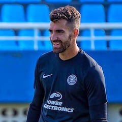 Germán Parreño, el guardián de la portería del Ibiza