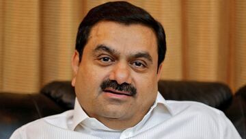 FILE PHOTO: FILE PHOTO: Indian billionaire Gautam Adani speaks during an interview with Reuters at his office in the western Indian city of Ahmedabad April 2, 2014.    REUTERS/Amit Dave/File Photo/File Photo