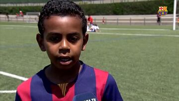 Yamal ha dominado el futbol desde las básicas en Barcelona