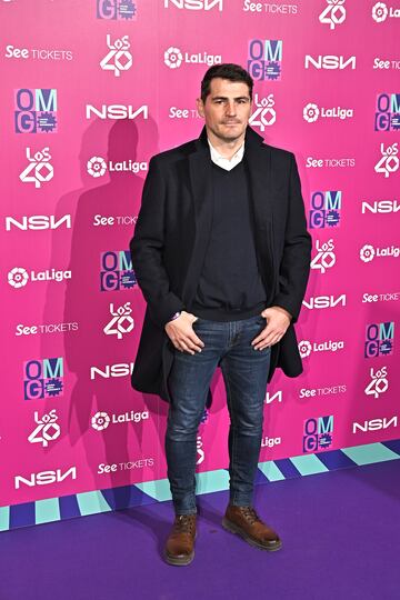 Iker Casillas asiste a la presentación de los concierto de  'OMG! La Liga Music Experience'