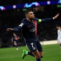 What is Mbappé's highest scoring season?