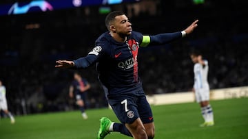 Con su doblete ante la Real Sociedad, Mbappé se acerca a Henry y al top 10 de goleadores en la Champions League.