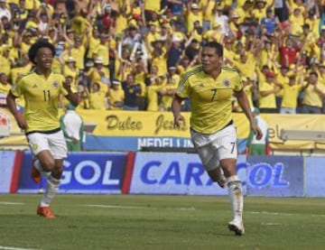 Las mejores imágenes del partido entre Colombia y Ecuador