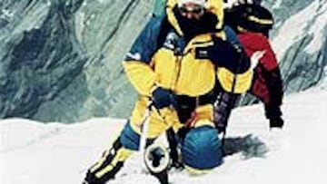 <b>SU HÁBITAT.</B> Oiarzabal es el que más ochomiles ha alcanzado.