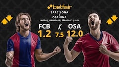 FC Barcelona vs. CA Osasuna: horario, dónde ver, pronósticos y clasificación