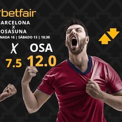 FC Barcelona vs. CA Osasuna: horario, dónde ver, pronósticos y clasificación