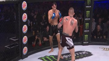 Lloveras no pudo con Wallhead  en su debut en Bellator