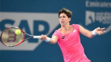 Carla Suárez empieza con una fácil victoria ante Tomjlanovic