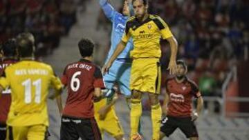 Unai García, el día que cometió alineación indebida.