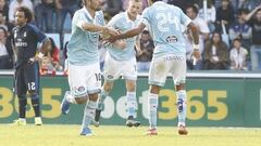 Nolito marcó un golazo. Único gol del Celta.