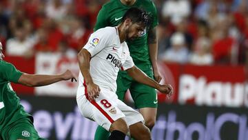 Nolito con el Sevilla.