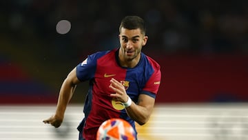 Soccer Football - LaLiga - FC Barcelona v Real Betis - Estadi Olimpic Lluis Companys, Barcelona, Spain - April 5, 2025 FC Barcelona's Ferran Torres in action REUTERS/Albert Gea