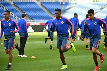 La Selección Colombia realizó el reconocimiento del Nissan Stadium, escenario en el que enfrentará a Japón este viernes a partir de las 5:20 a.m. (hora colombiana).