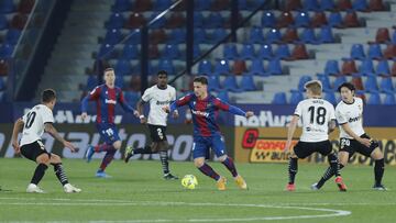 12/03/21 PARTIDO PRIMERA DIVISION DERBI
 LEVANTE UD - VALENCIA  
 ENIS BARDHI